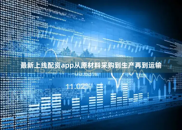 最新上线配资app从原材料采购到生产再到运输