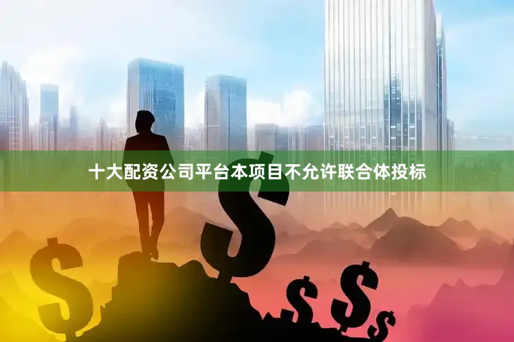 十大配资公司平台本项目不允许联合体投标